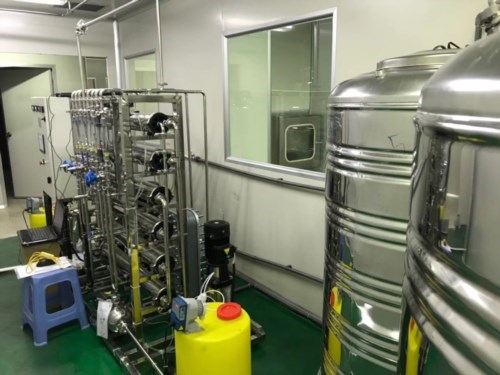 北海興龍生物制品有限公司GMP超純化水設(shè)備安裝調(diào)試完畢，正式交付使用